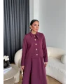 Hen - Visor Fiyonklu Etekli Takım - Bordo