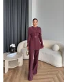 Tb - Glady Pelerin Takım - Bordo