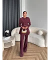 Tb - Glady Pelerin Takım - Bordo