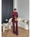 Tb - Glady Pelerin Takım - Bordo