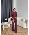 Tb - Glady Pelerin Takım - Bordo