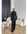 Tb - Glady Pelerin Takım - Siyah