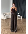 Aslı Pırlanta Pantolon - Kahve