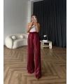 Aslı Pırlanta Pantolon - Bordo