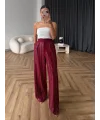 Aslı Pırlanta Pantolon - Bordo