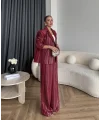 Asil Pırlanta Ceketli Takım - Bordo