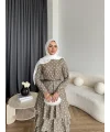 Tb - Ponpon Kat Kat Elbise - Yeşil