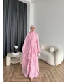 Fuş - Butter Şal Hediye Elbise - Pembe
