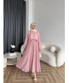 Ng - İncili Etekli Takım - Pembe