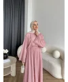 Ng - İncili Etekli Takım - Pembe