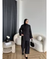Mav - Moza Düğmeli Takım - Siyah