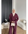 Hen - Milano Bağlamalı Takım - Bordo