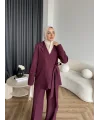Hen - Milano Bağlamalı Takım - Bordo