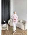 Hen - Sehaa Gül Detay Gömlek - Pembe
