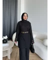 Mav - Nota Dantel Takım - Siyah