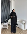 Mav - Nota Dantel Takım - Siyah