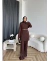 Mav - Nota Dantel Takım - Acı Kahve
