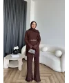 Mav - Nota Dantel Takım - Acı Kahve