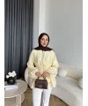 Fuş - Ferilan Fermuarlı Gömlek - Sarı
