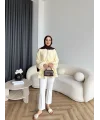 Fuş - Ferilan Fermuarlı Gömlek - Sarı