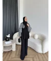 Ng - Lilsan Asimetrik Pantolon Takım - Siyah