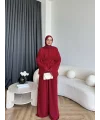 Duan Şifon Takım - Bordo