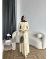 Hr - Desan Sandy Elbise - Sarı