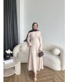 Mav - Sarla Oysh Etekli Takım - Bej