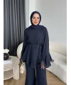Hew - Eldar Şifon Takım - Lacivert