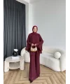 Hew - Eldar Şifon Takım - Bordo