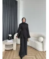 Hew - Eldar Şifon Takım - Siyah
