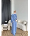 Ng - Julen Dantel Detay Takım - Mavi