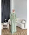 Ng - Julen Dantel Detay Takım - Yeşil
