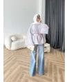 Act - Pastel Işıltı Bluz - Mavi