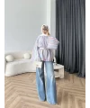 Act - Pastel Işıltı Bluz - Mavi