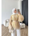 Act - Pastel Işıltı Bluz - Sarı