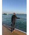Asil Pırlanta Ceketli Takım - Siyah