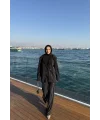 Asil Pırlanta Ceketli Takım - Siyah