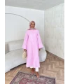 Bulster Müslin Gömlek - Pembe