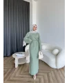 Dora Triko Elbise - Mint