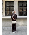 Efran Fermuarlı Takım - Acı Kahve