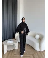 Ela Taş Detaylı Sweat - Siyah