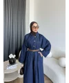 Es - Edal Düğmeli Kot Takım