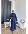 Es - Edal Düğmeli Kot Takım