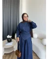Es - Helmin Kot Pantolonlu Takım