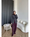 Esla Kareli Gömlek - Lacivert