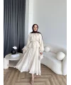 Hen - İlter Etekli Takım - Bej
