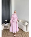 Hen - İlter Etekli Takım - Pembe