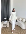 Hen - Mercan Pileli Gömlek - Yeşil