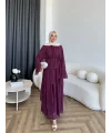 Hen - Serpan Etekli Takım - Bordo
